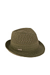 Шляпа трилби SEEBERGER лето ун. 24 0Y-00014670 (универсальный, хаки, 56 grass green)