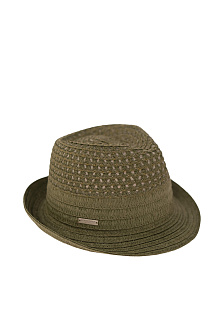 Шляпа трилби соломенная / Seeberger