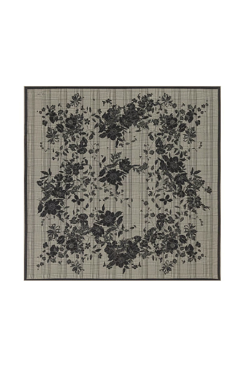 Платок из шерсти и шелка 130х130 см / Roeckl