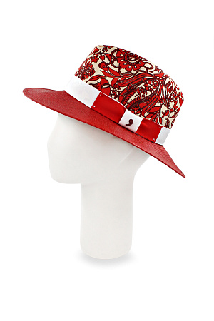 Шляпа федора ALFONSO D`ESTE лето ун. 220 0Y-00007017