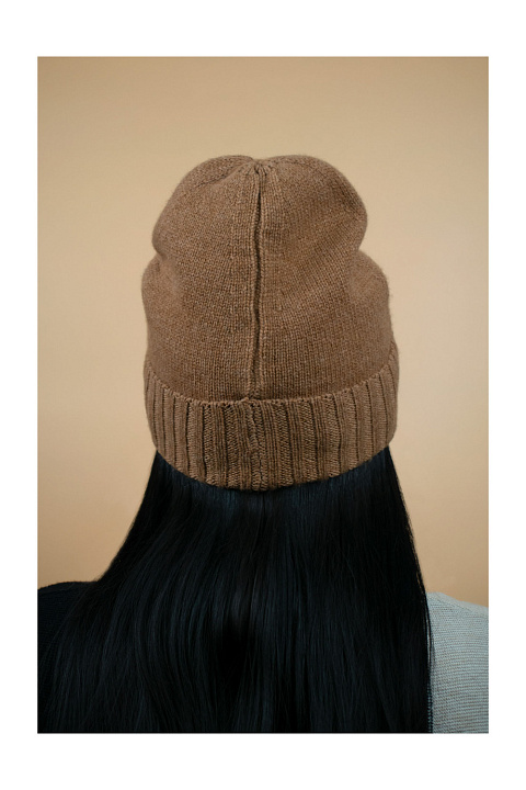 Шапка с отворотом из шерсти и кашемира / Dispacci