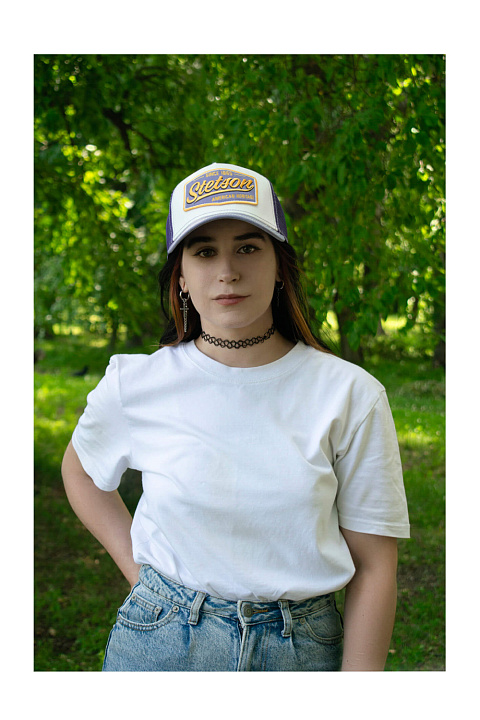 Бейсболка хлопковая с сеткой / Stetson