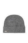 Шапка SEEBERGER демисезон ун. 24/25 0Y-00016183 (56-58, дымчато-серый, , 14 smoke greyлейбл)