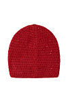 Шапка STARQUEBI VIZIO зима жен. 25/26 0Y-00018903 (56-58, красный, люрекс, пайетки)