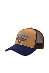Бейсболка STETSON лето муж. 24 0Y-00015527 (универсальный, кэмел/синий, , 27 sonstigeвышивка)