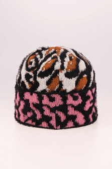 Шапка с отворотом двухслойная / Moschino