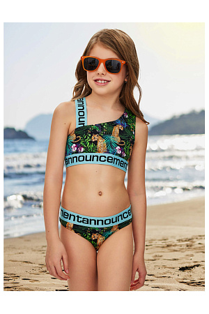 Купальник раздельный топ ЛЕОПАРДЫ NOBLE PEOPLE лето дет. 23 0Y-00011200