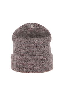 Шапка с отворотом из шерсти / Vizio
