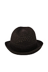 Шляпа трилби SEEBERGER лето ун. 24 0Y-00014670 (универсальный, черный, 10 black)