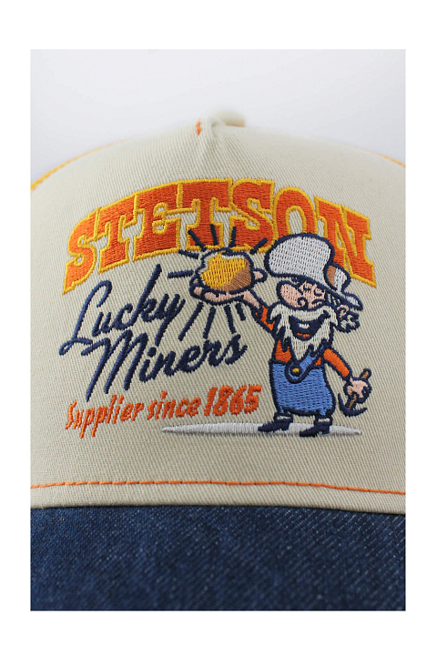 Бейсболка из хлопка с сеткой / Stetson