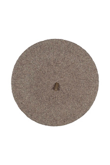 Берет из шерсти и иск.кожи / LOEVENICH