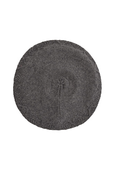 Берет из кашемира с косами / Seeberger