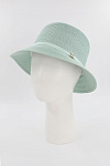 Шляпа ШАТУШ лето жен. 22/24/25 SALE 0Y-00005137 (56-58, мятный, лента, пряжка)
