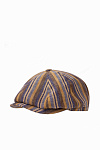 Кепка 8-клинка STETSON лето муж. 25 0Y-00018676 (L, коричневый/джинсовый, 627 streifen)